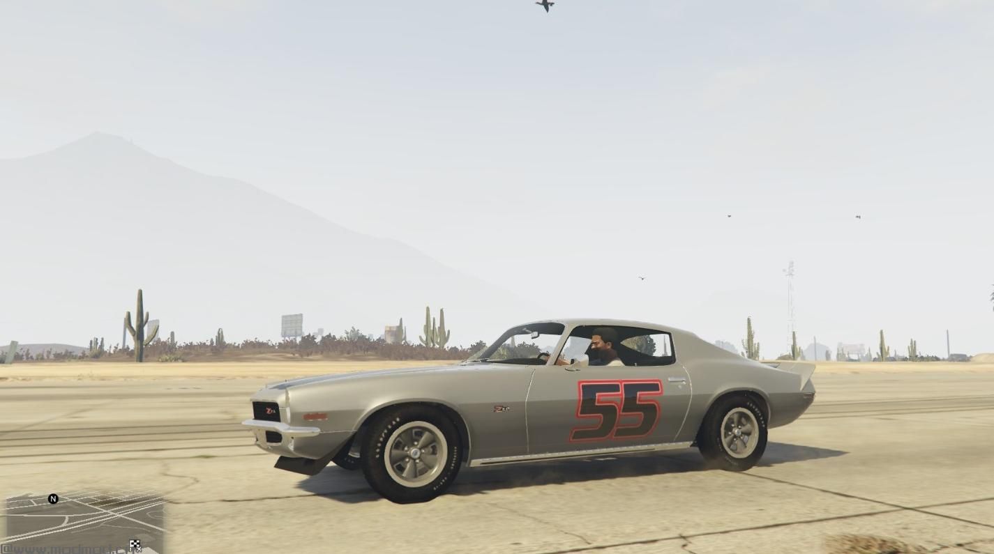 侠盗猎车手5MOD Racing liveries for Chevrolet Camaro Z28