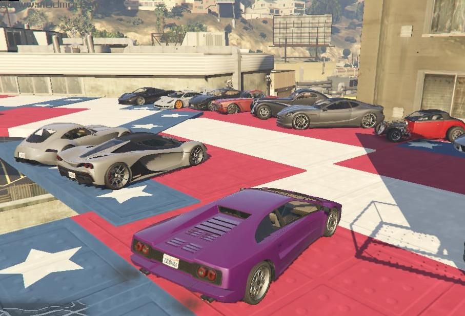 侠盗猎车手5MOD Parking Lot1.0