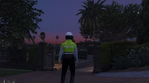 侠盗猎车手5MOD Taiwan police Highway Patrol(Michael) 交通大隊(麥可版)