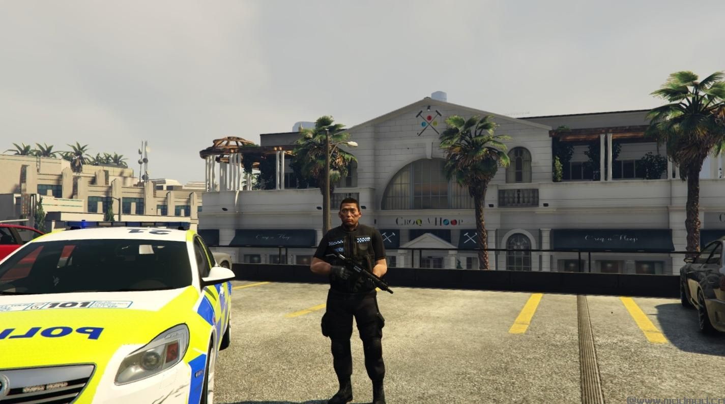 侠盗猎车手5MOD British Police officer for sheriff