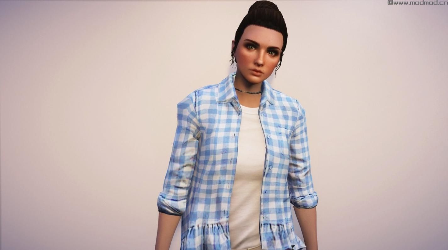 侠盗猎车手5MOD Cardigan Texture Pack For MP Female