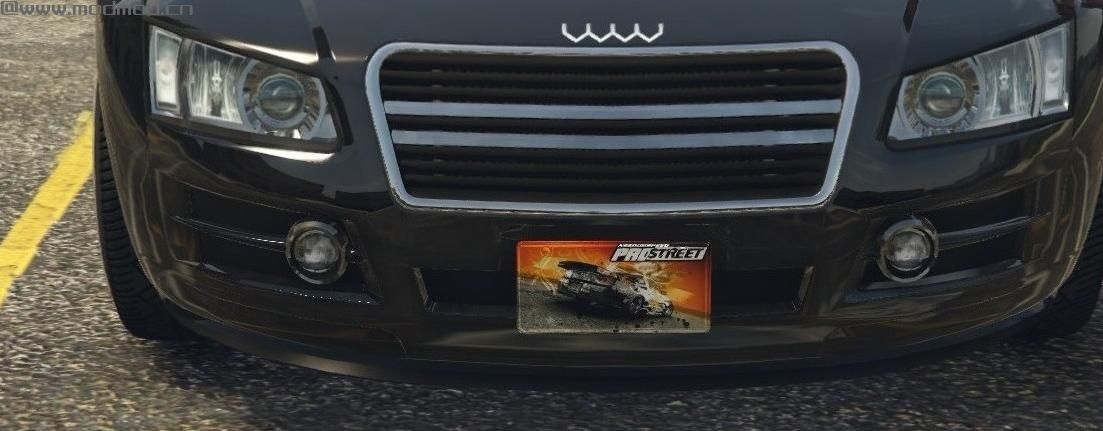 侠盗猎车手5MOD License plates from the game NFS Pro Street