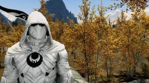 上古卷轴5：重置版MOD 白色夜莺装甲和武器-Skyrim特别版