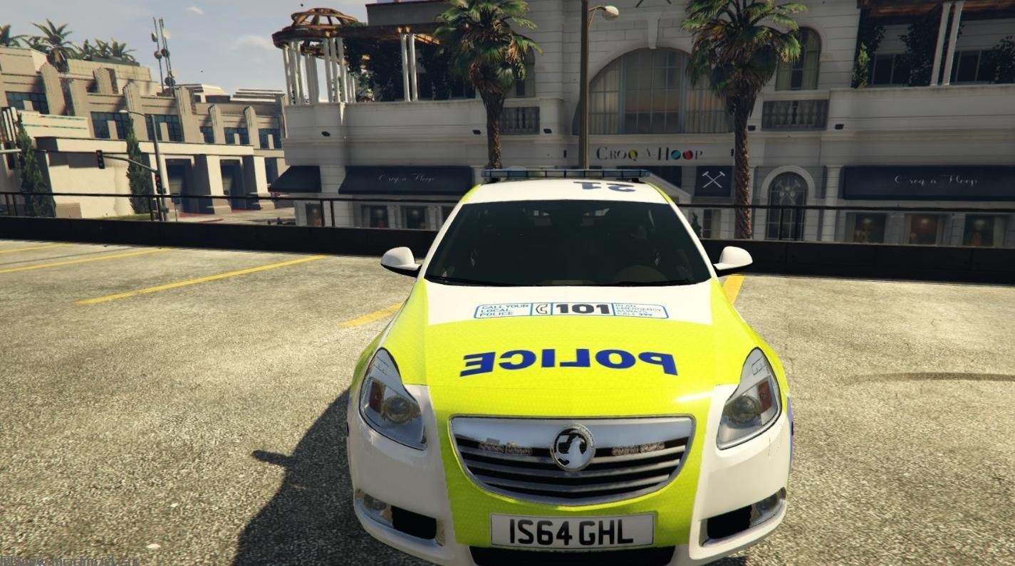 侠盗猎车手5MOD British Police Vauxhall Insignia