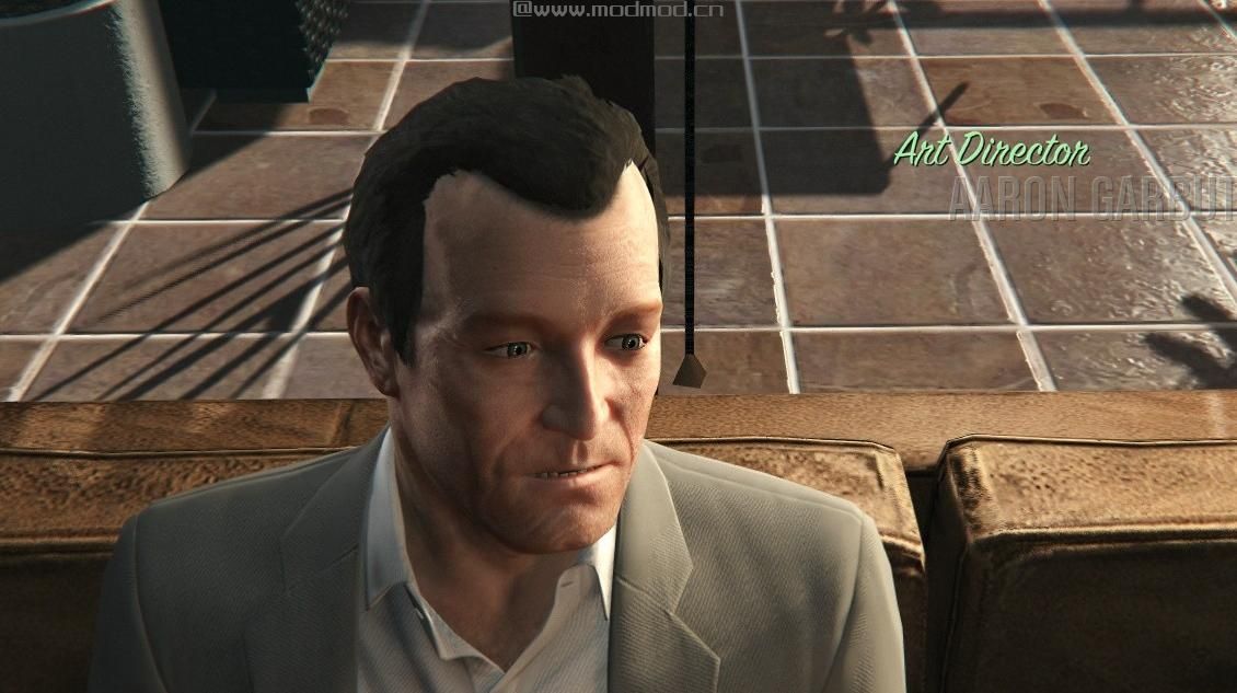 侠盗猎车手5MOD Michael trailer 2 beta face model