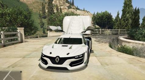 侠盗猎车手5MOD Renault RS 0.1 [template + unlock]