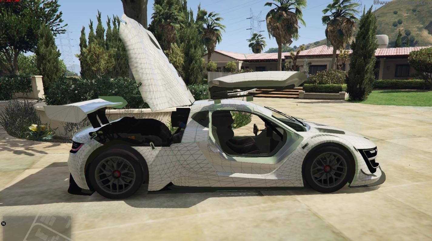 侠盗猎车手5MOD Renault RS 0.1 [template + unlock]