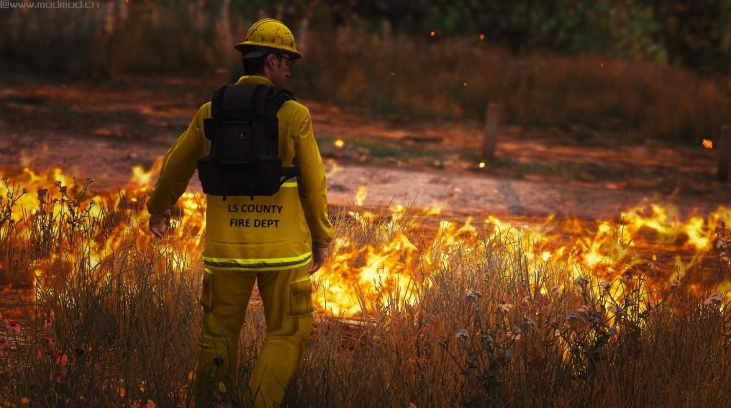 侠盗猎车手5MOD Forest Firefighter