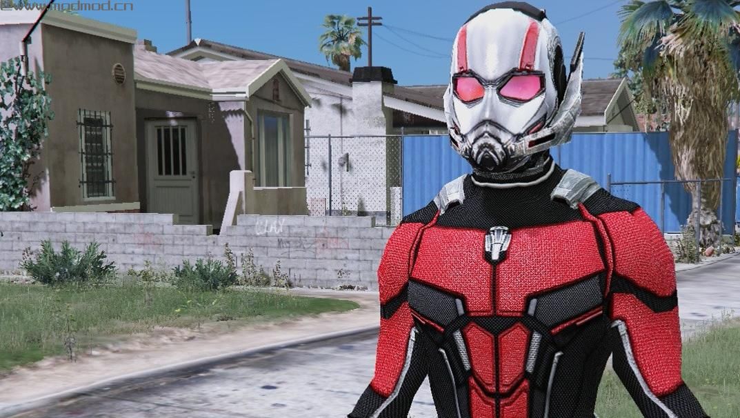 侠盗猎车手5MOD Ant-Man and the Wasp Suit Texture