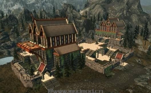 上古卷轴5：天际MOD &ldquo;龙奕.领域&rdquo; 传奇版房屋MOD...Dovahkiins Warehouse and Bedroom.V1.14
