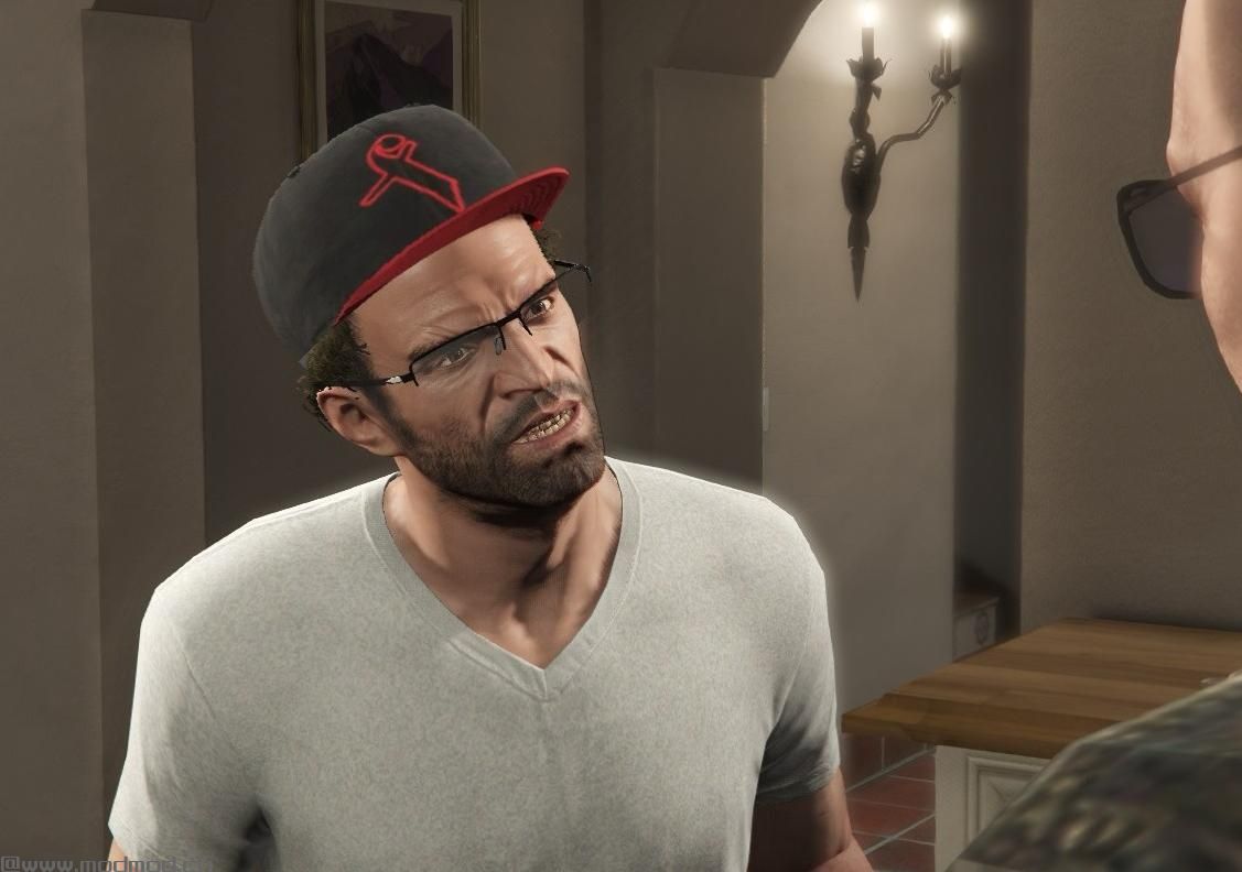 侠盗猎车手5MOD New Glasses & Watch For Trevor
