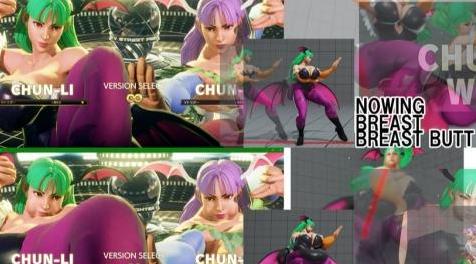 街头霸王5MOD SF5 Chunli Morrigan Body Mod