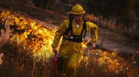 侠盗猎车手5MOD Forest Firefighter