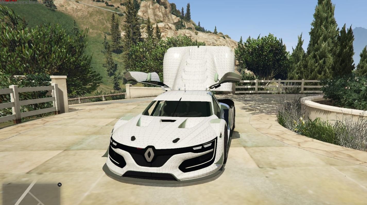 侠盗猎车手5MOD Renault RS 0.1 [template + unlock]