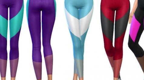 模拟人生4MOD ekinege Sports Leggings-运动紧身裤