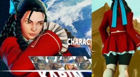 街头霸王5MOD Karin Shorts and Black Hair SFV