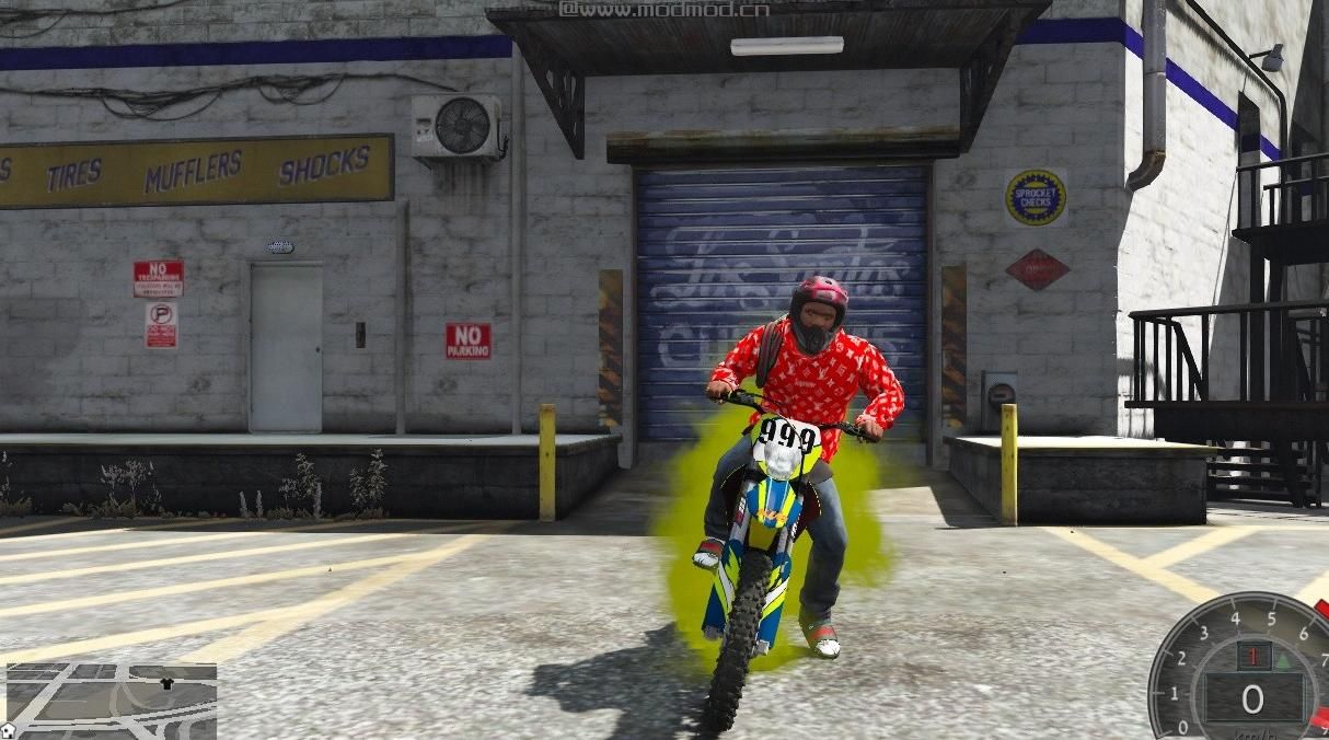 侠盗猎车手5MOD KTM EXC-F 250 FLUO LIVERY