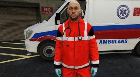 侠盗猎车手5MOD Polish Paramedic Polska Poland Polski