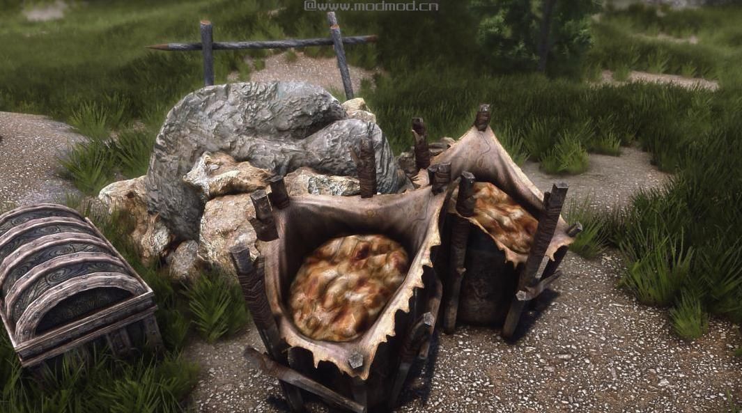 上古卷轴5：重置版MOD Pfuscher和Renthal的HD Mammothcheese