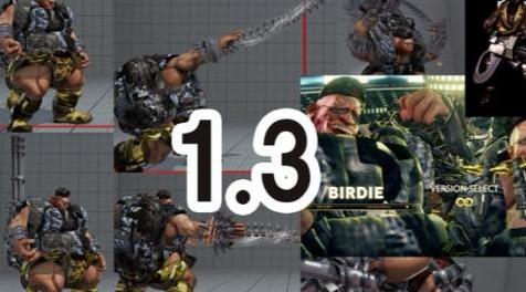 街头霸王5MOD  BIRDIE ARMOR Gatling Majini MOD(Ver1.3)