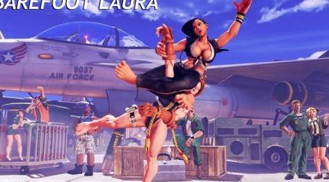 街头霸王5MOD Barefoot Laura By BrutalAce