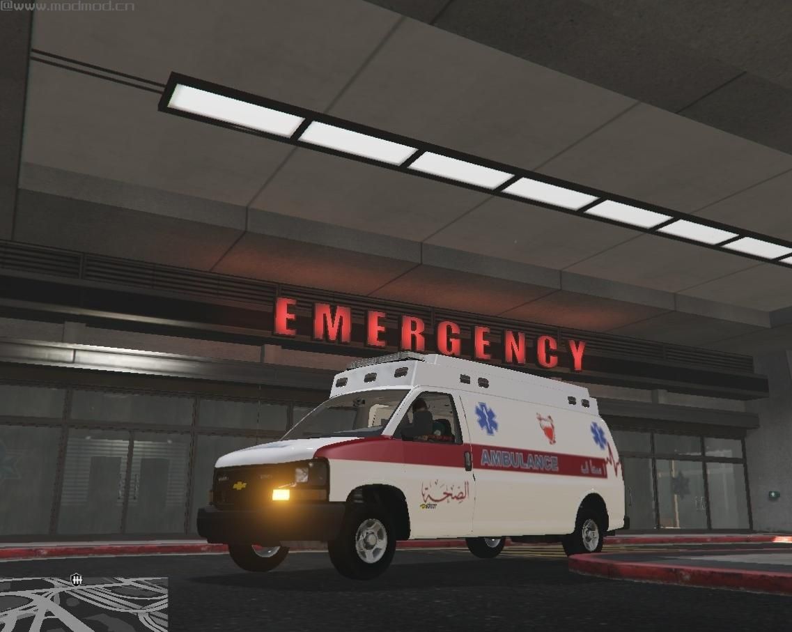 侠盗猎车手5MOD Bahrain Ambulance