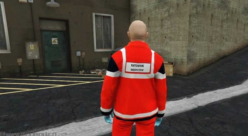 侠盗猎车手5MOD Polish Paramedic Polska Poland Polski