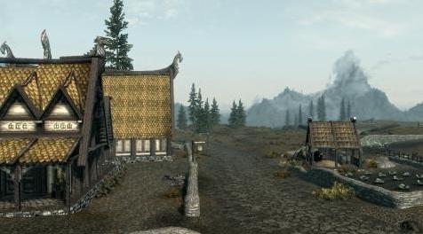上古卷轴5：重置版MOD Visitant的Whiterun屋顶