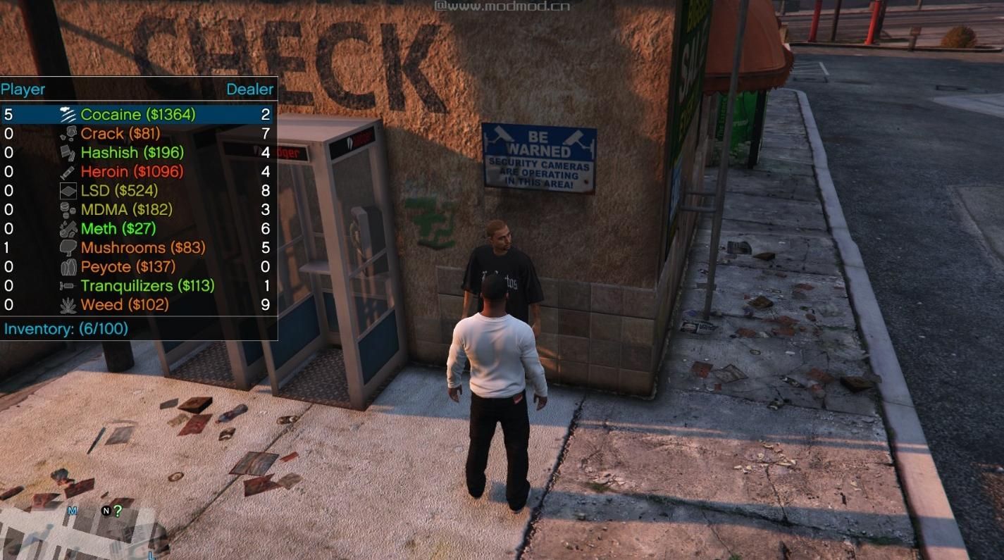 侠盗猎车手5MOD [ASI] AITG - Dealing Drugs , Drug Missions & Permanent Cars