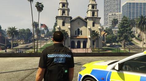 侠盗猎车手5MOD British Police officer for sheriff
