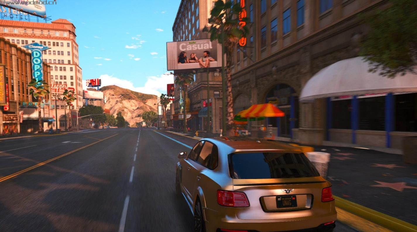侠盗猎车手5MOD UNVG - Retouch Reshade (.ini)