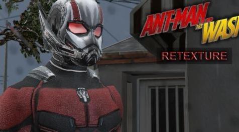 侠盗猎车手5MOD Ant-Man and the Wasp Suit Texture