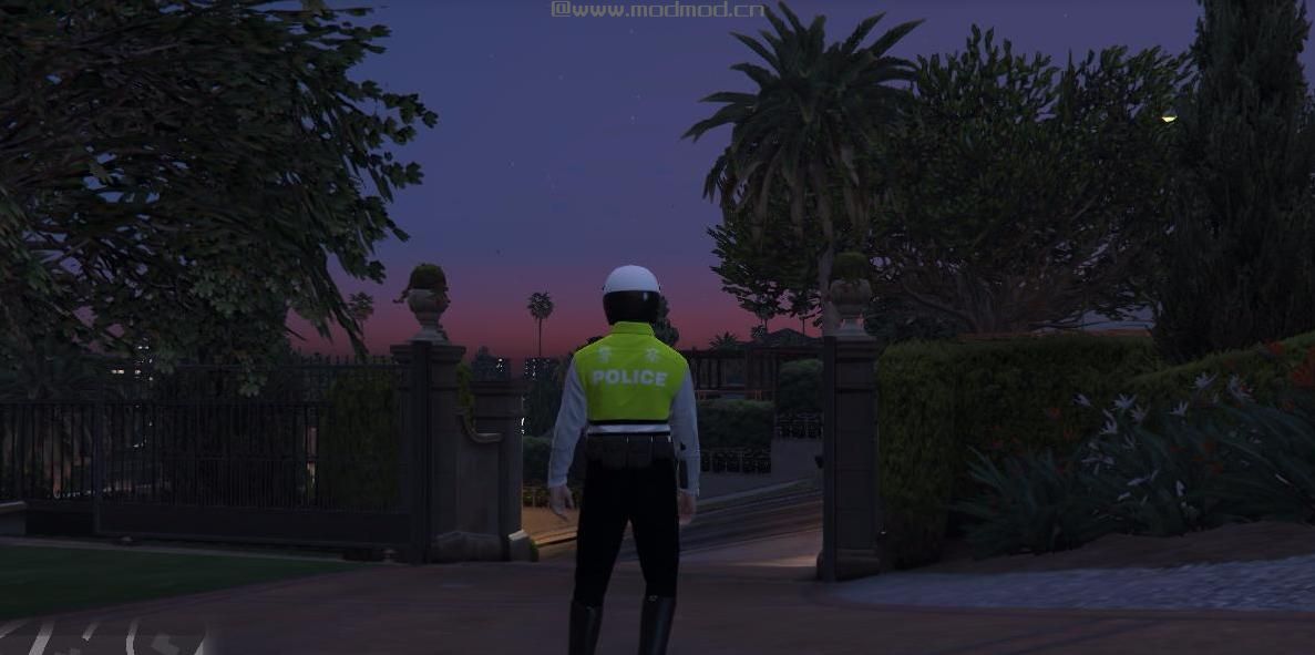 侠盗猎车手5MOD Taiwan police Highway Patrol(Michael) 交通大隊(麥可版)
