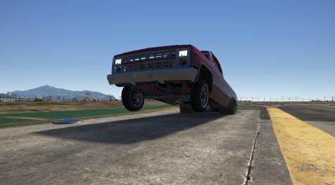 侠盗猎车手5MOD 1986 Chevrolet Silverado Drag Truck