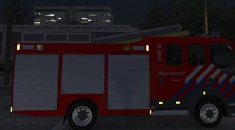 侠盗猎车手5MOD Daf LF Brandweer skin