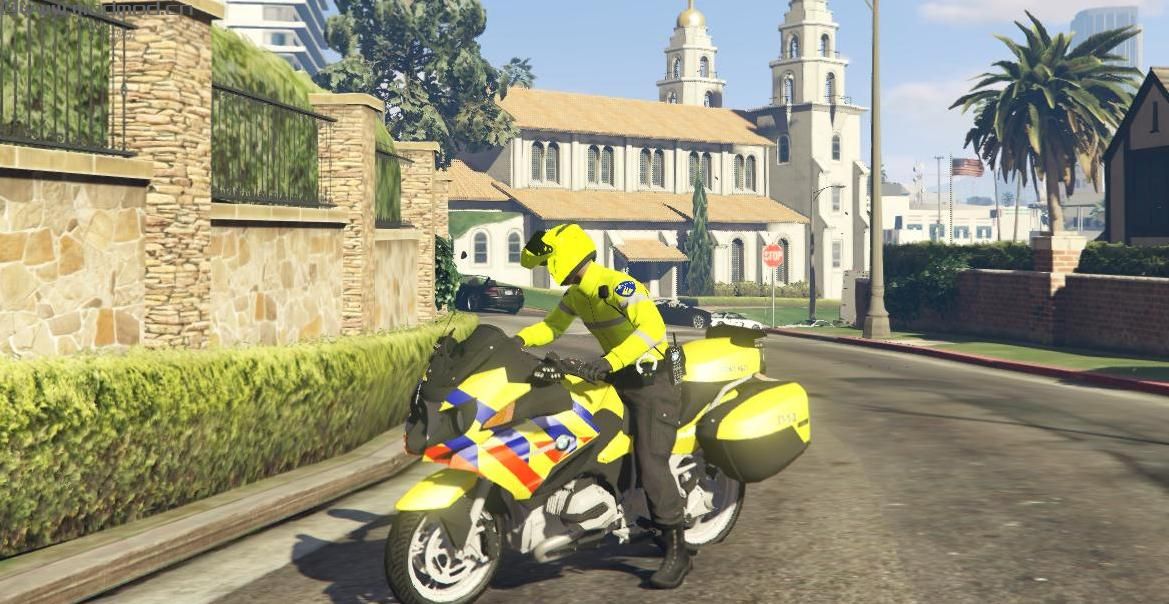侠盗猎车手5MOD Dutch Ambulance Motor Bike