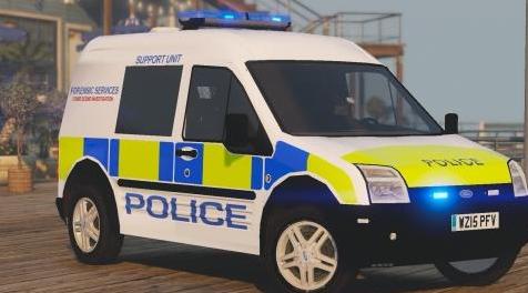 侠盗猎车手5MOD Generic Police Forensic Services Van [Paintjob]