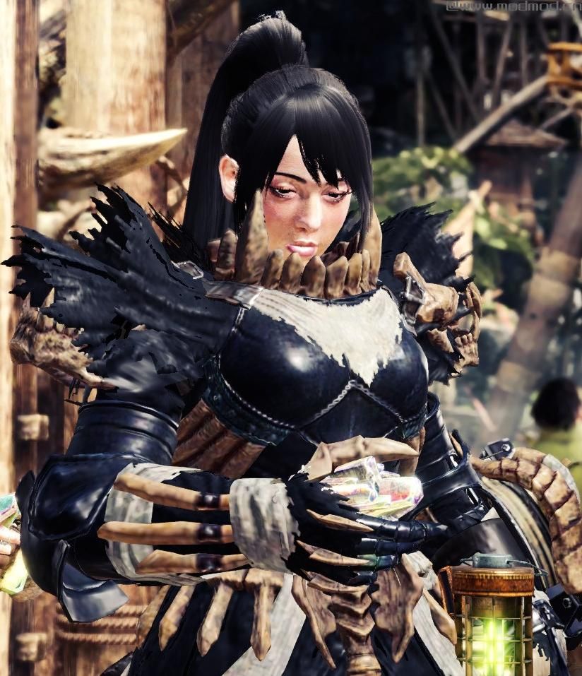 怪物猎人：世界MOD Death Stench Female Armor Edit