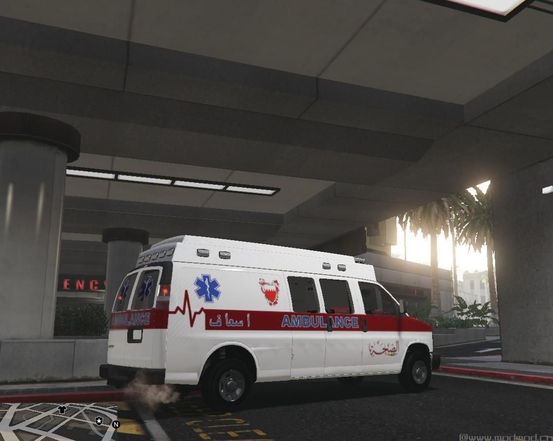 侠盗猎车手5MOD Bahrain Ambulance