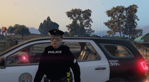 侠盗猎车手5MOD Dodge Durango LSPD Skin