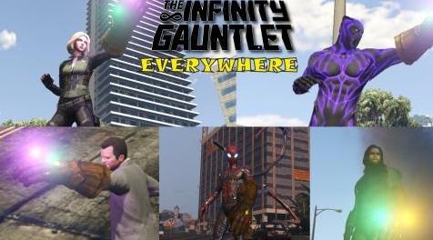 侠盗猎车手5MOD Gauntlet Everywhere!!