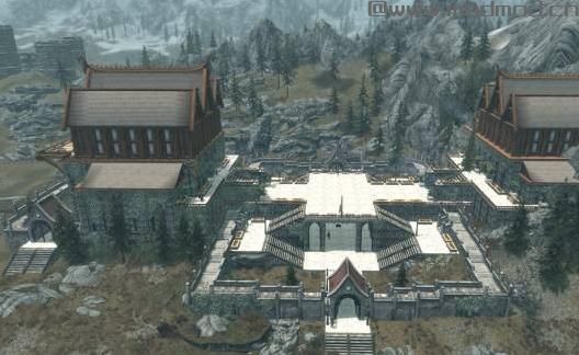 上古卷轴5：天际MOD &ldquo;龙奕.领域&rdquo; 传奇版房屋MOD...Dovahkiins Warehouse and Bedroom.V1.14