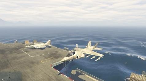 侠盗猎车手5MOD Zancudo Paintjob for Hydra and Lazer