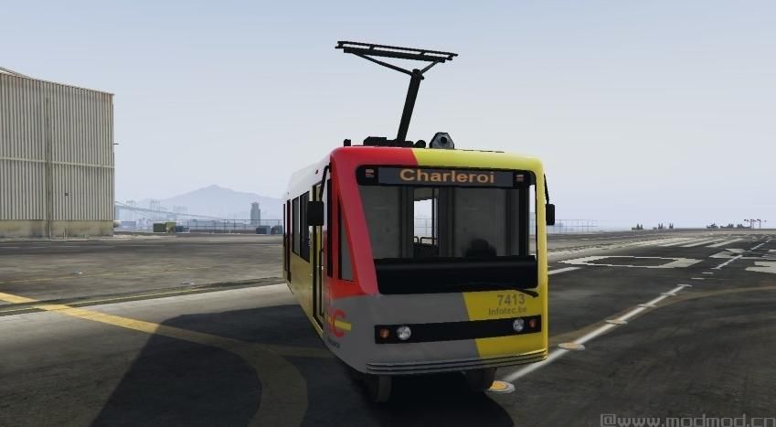 侠盗猎车手5「GTA5」Mod: [Texture] M&eacute;tro TEC de Charleroi