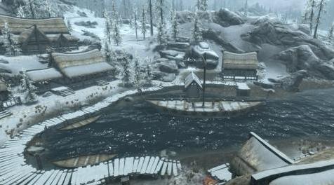 上古卷轴5：重置版MOD 扩大了Dawnstar码头