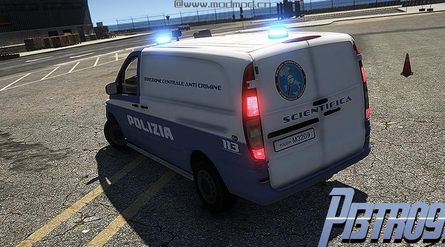 侠盗猎车手5「GTA5」Mod: Mercedes Vito - Scientifica