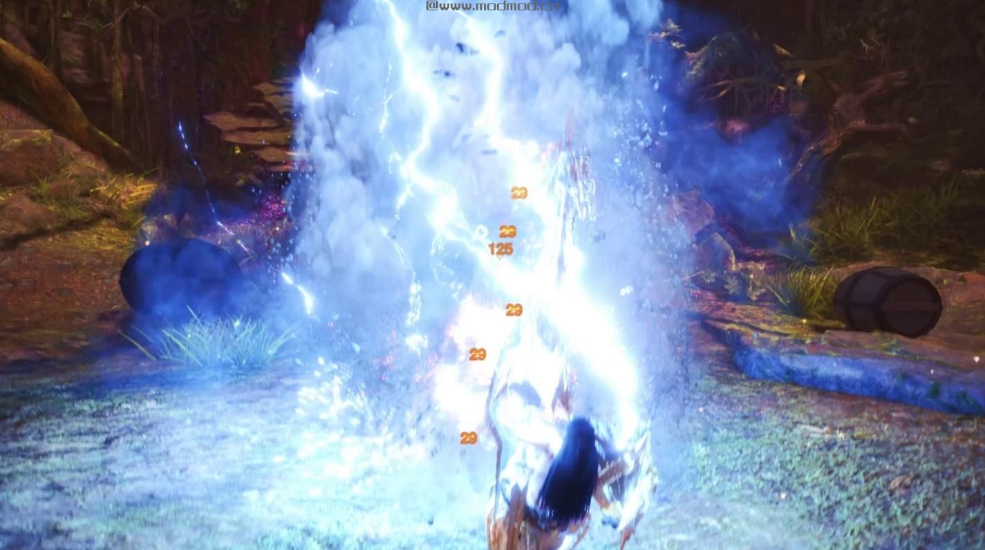 怪物猎人：世界MOD Cast-Lance Gunlance Effects Mod