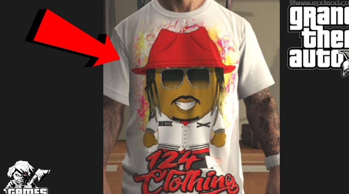 侠盗猎车手5「GTA5」Mod: Franks Tees (Rapper Teeshirts)