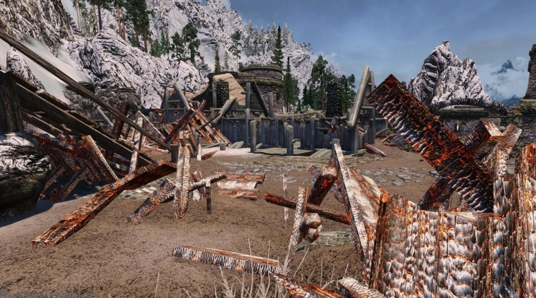 上古卷轴5：重置版MOD 烧焦的木头