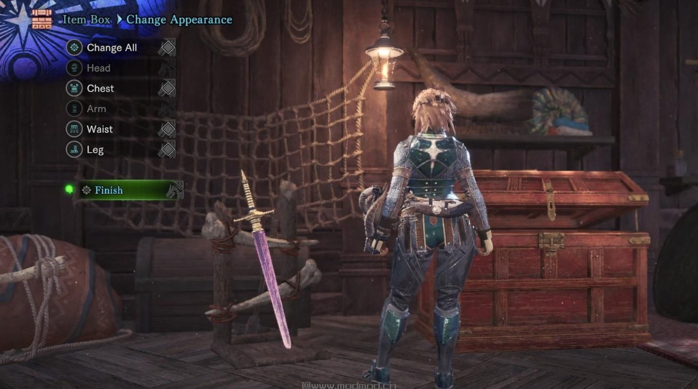 怪物猎人：世界MOD Mildly Spicy Light Armor Set for Female